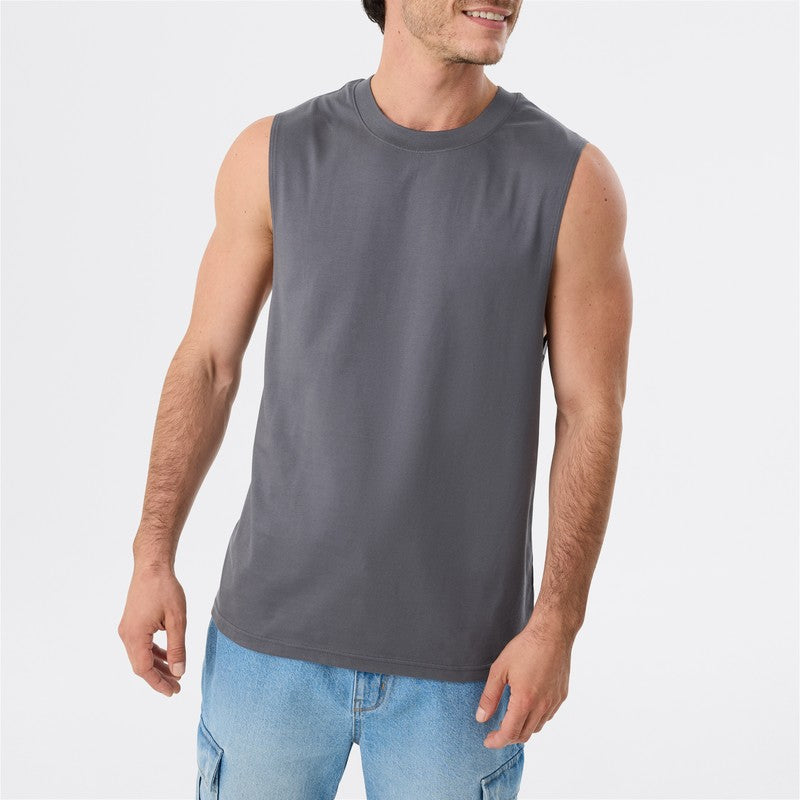 GHOURI CLOTHING ARTICLE #7806 Mens Muscle Tees & Tank Tops